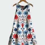 Šaty s květinovým vzorem