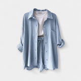 Dvoudílná letní souprava topu a šortek