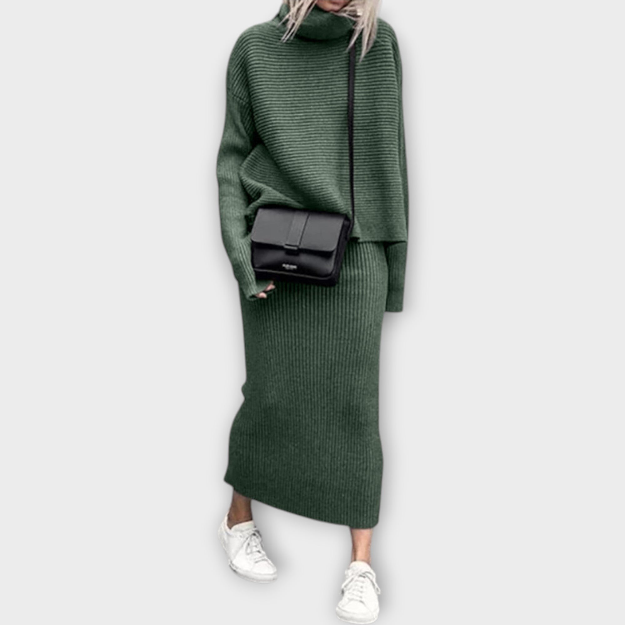 Pleteme Set s Rolákem a Sukní