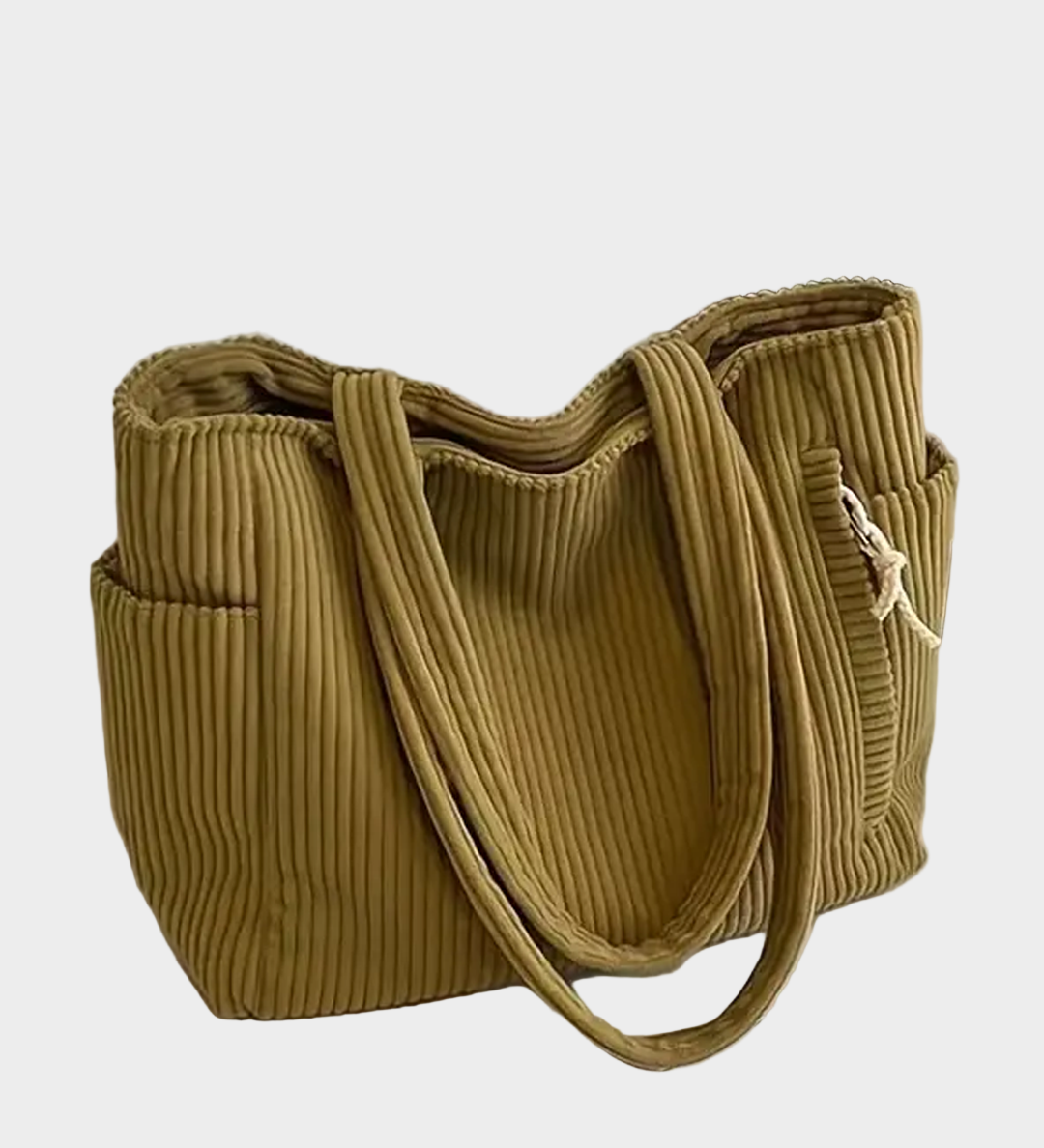 Pletená Taška Přes Rameno s Detailním Šňůrkovým Vzorem a Moderním Designem