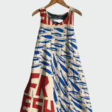 Šaty s motivem sardinek