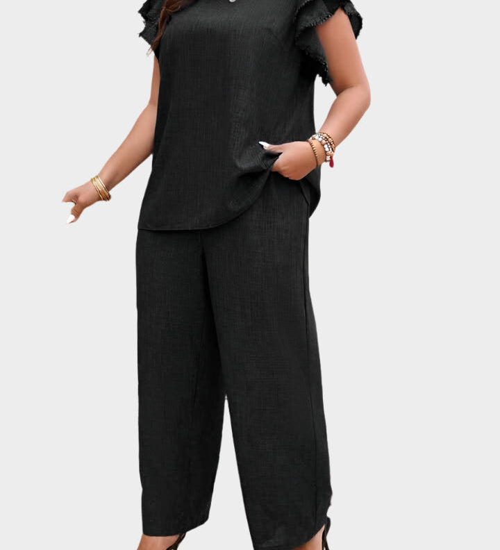 Sada lněného oblečení