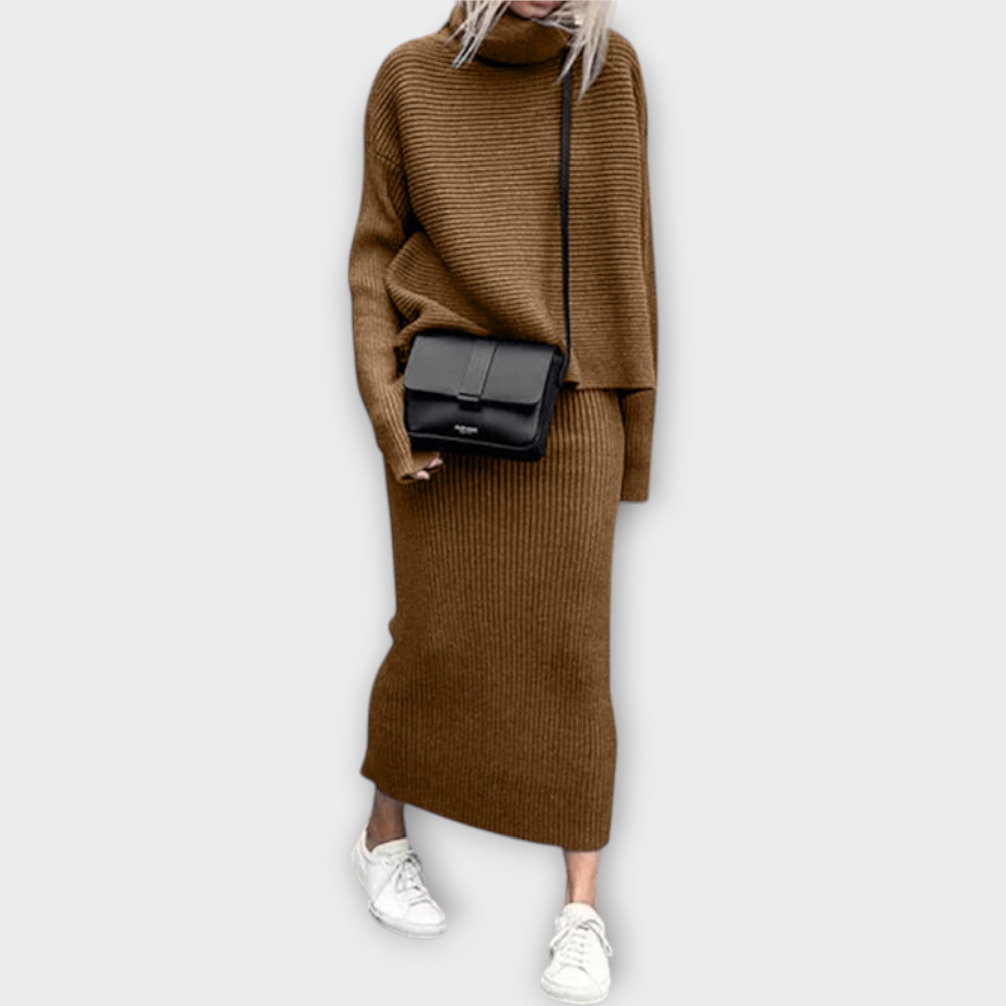 Pleteme Set s Rolákem a Sukní