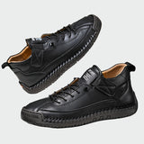 Ortopedické kožené boty do kotníku