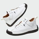 Ortopedické kožené boty do kotníku