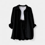 Dvoudílná letní souprava topu a šortek