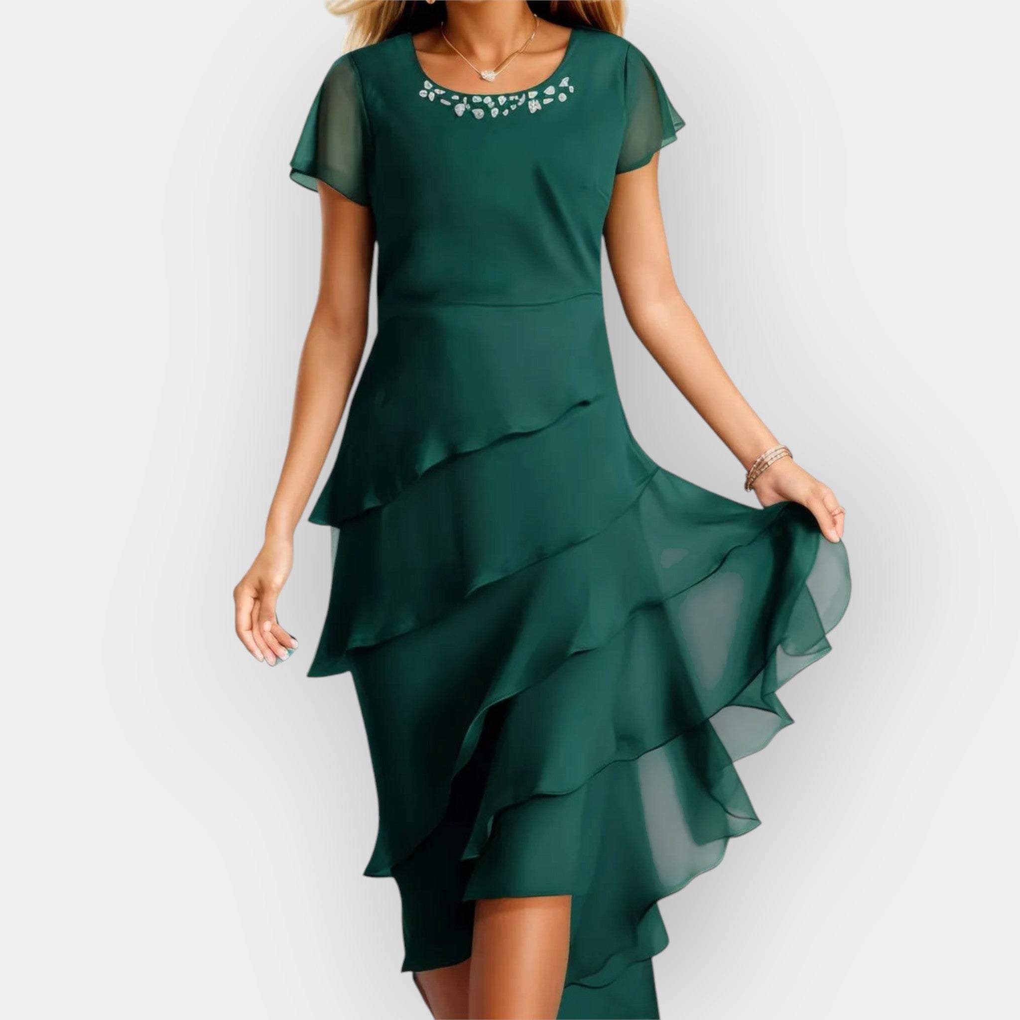 Lehké šifónové šaty