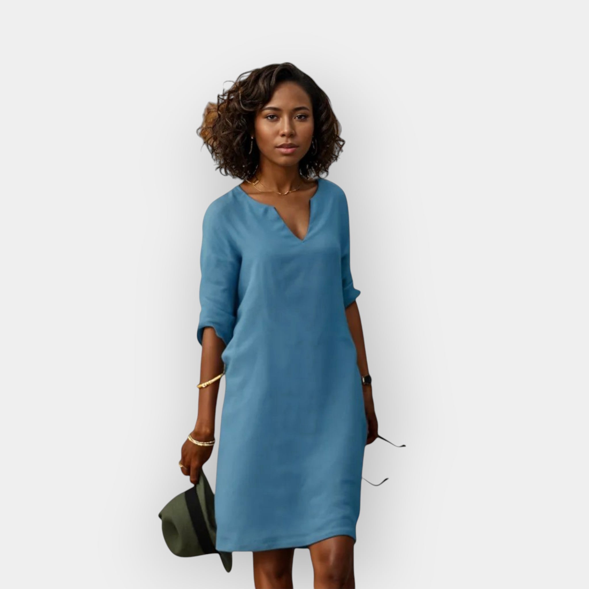 Světlé letní šaty