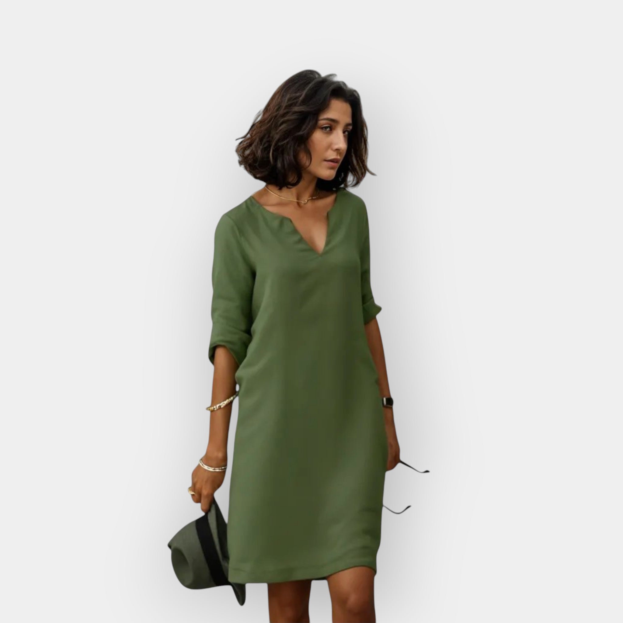 Světlé letní šaty