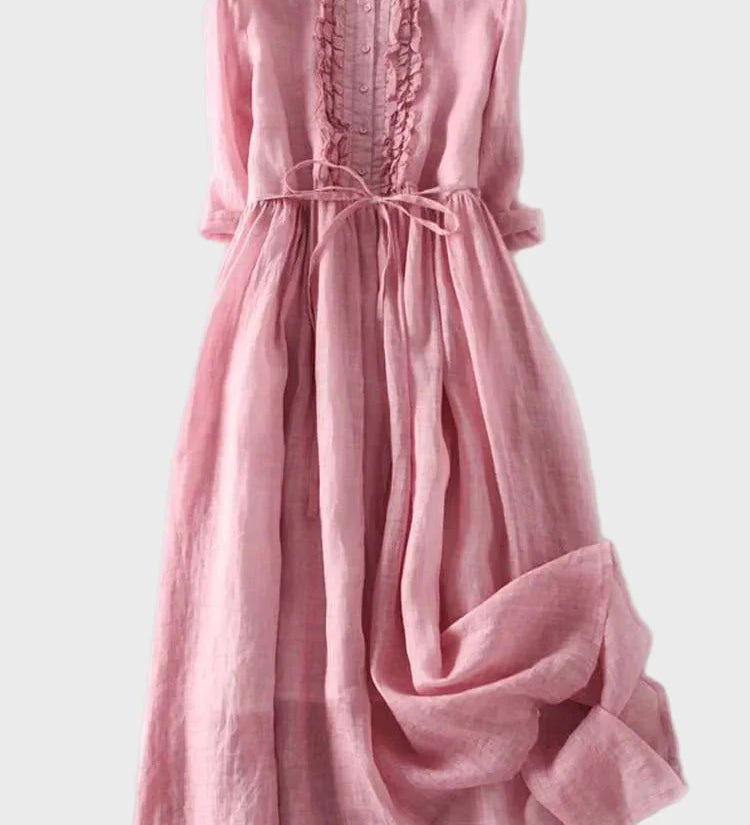 Dlouhé minimalistické šaty