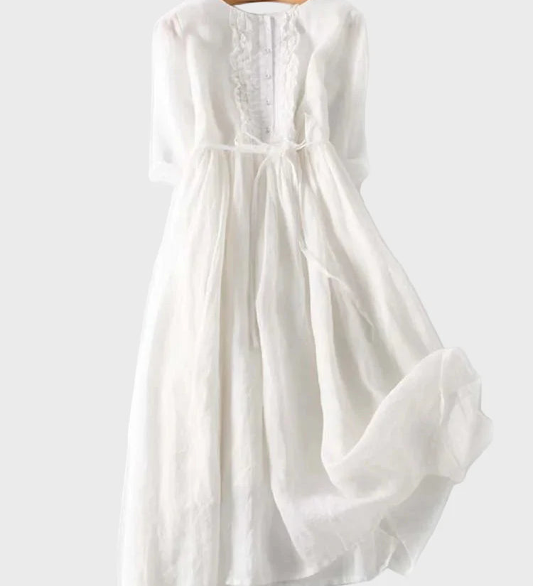 Dlouhé minimalistické šaty