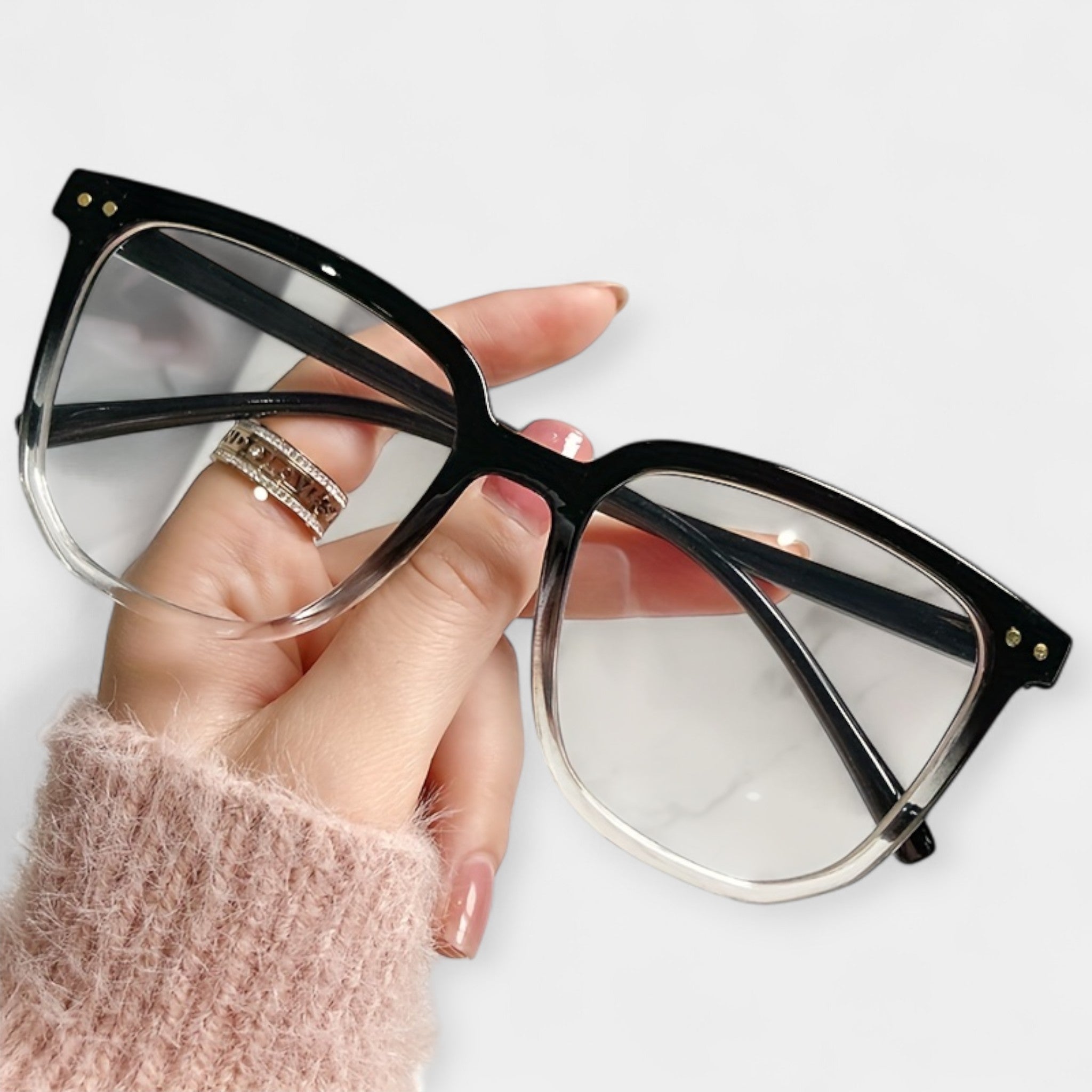 Čtvercová Brýle s Ochrannou proti Modrému Světlu