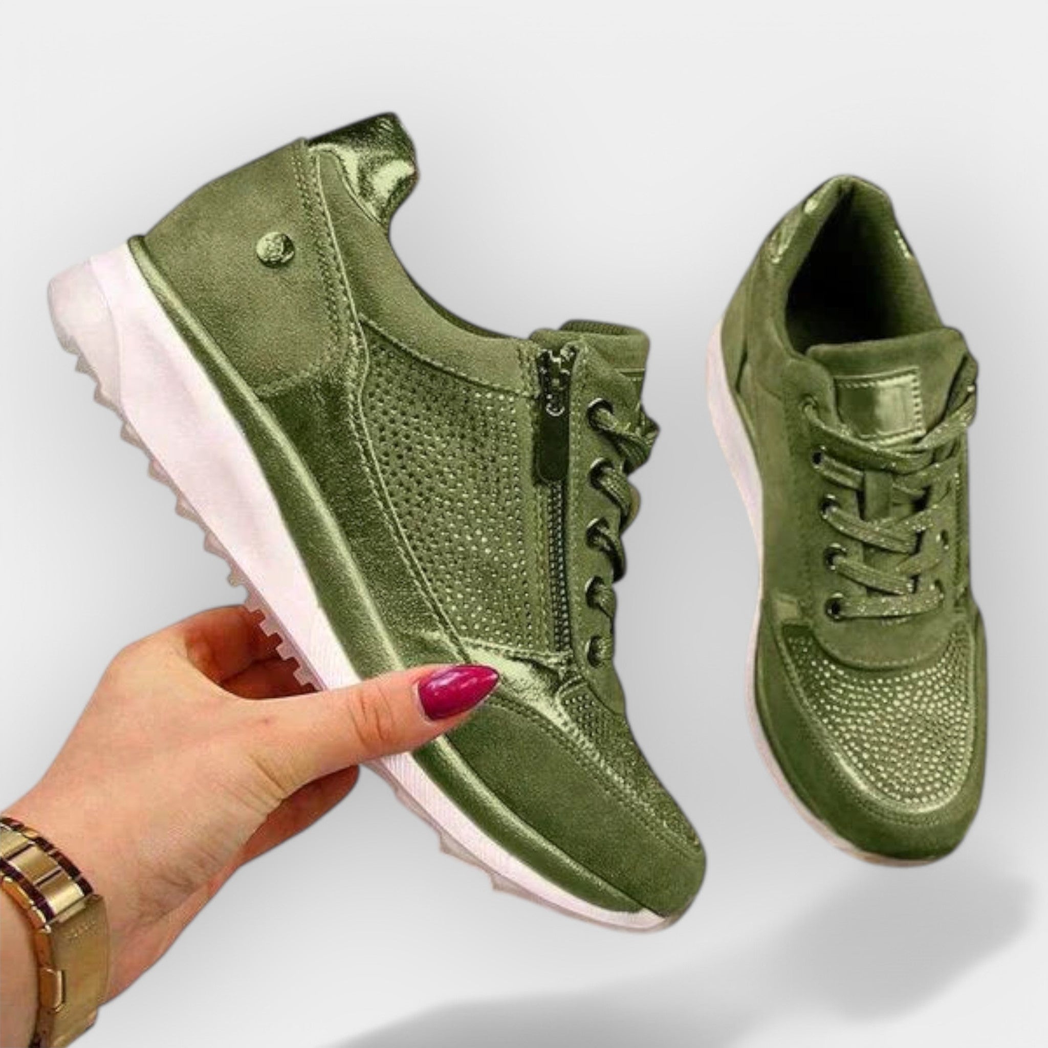 Anatomické Sneakers se zipem