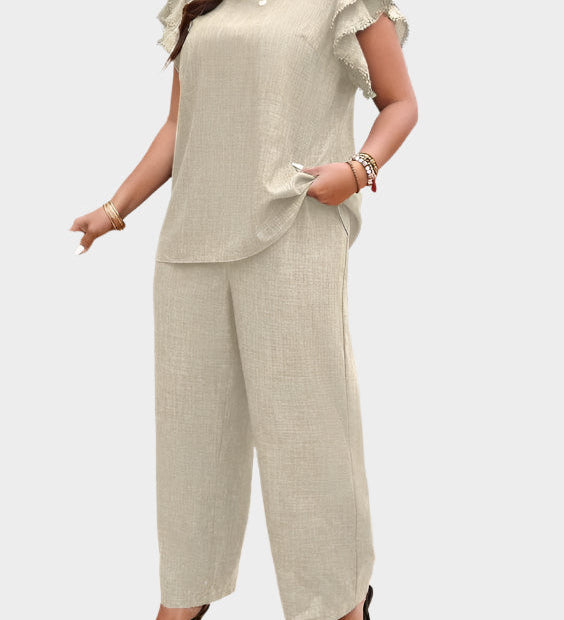 Sada lněného oblečení