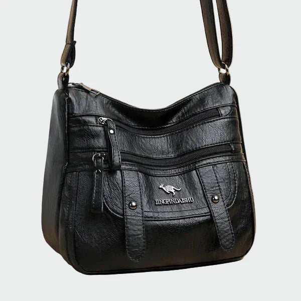 Elegantní kožená taška na ruku