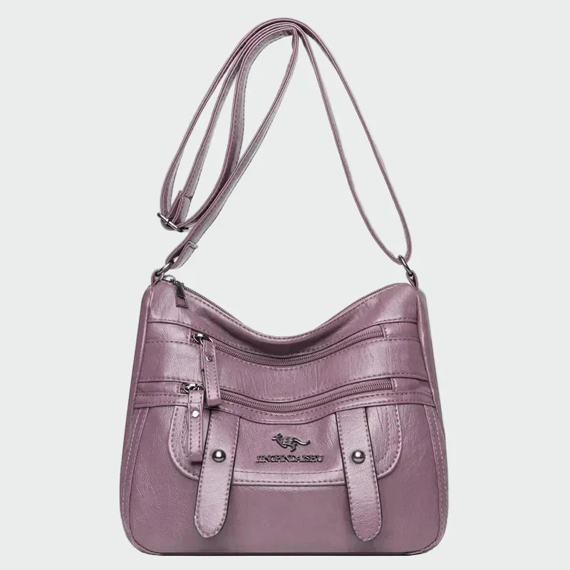 Elegantní kožená taška na ruku