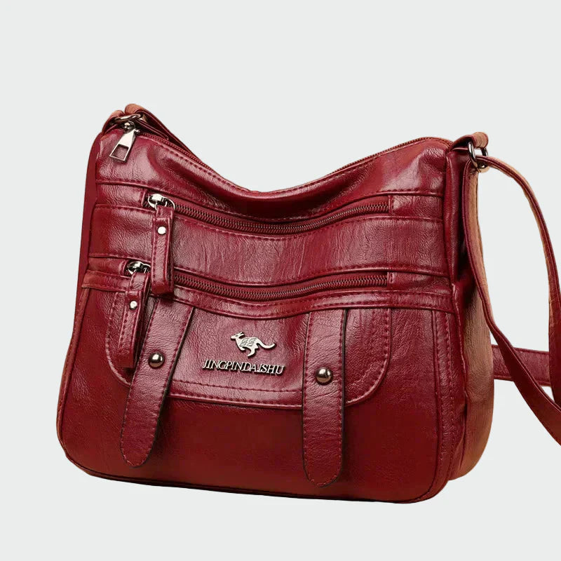 Elegantní kožená taška na ruku