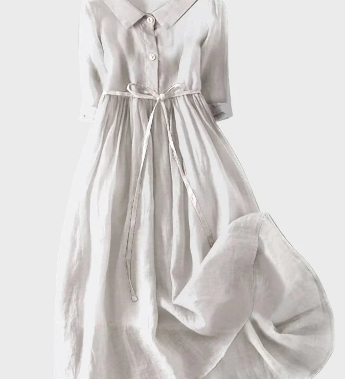 Šaty s Elegantním Límcem