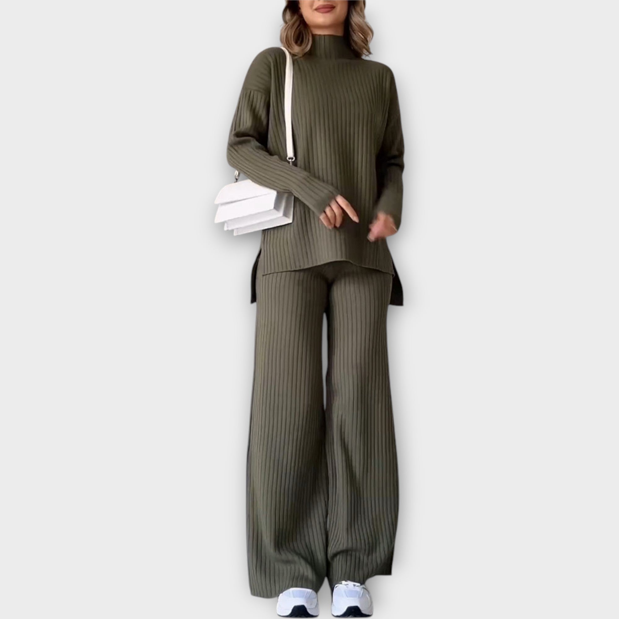 Pletená sada s pohodlným střihem