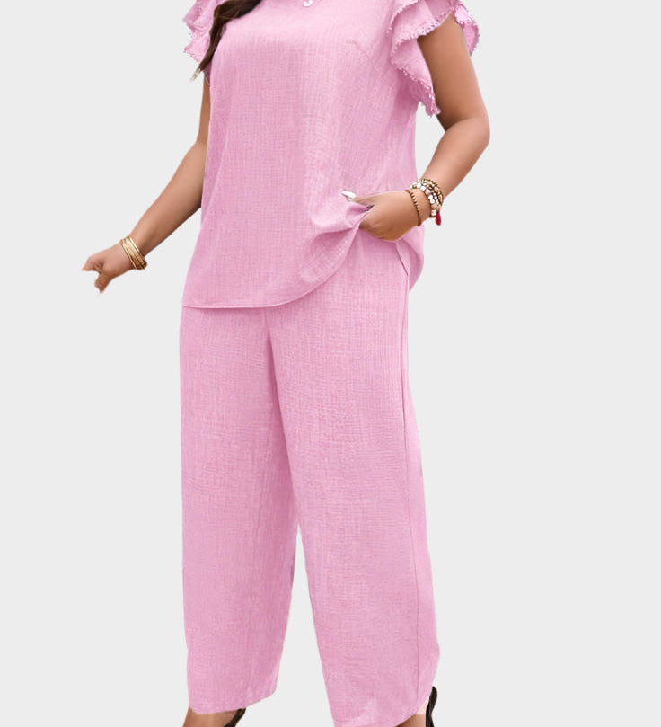 Sada lněného oblečení