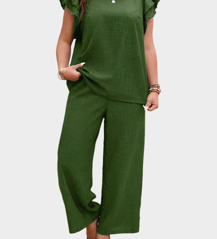 Sada lněného oblečení