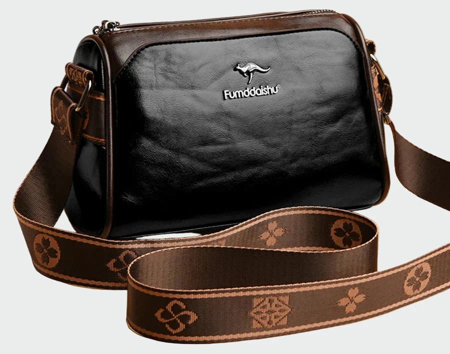 Klasická kožená kabelka