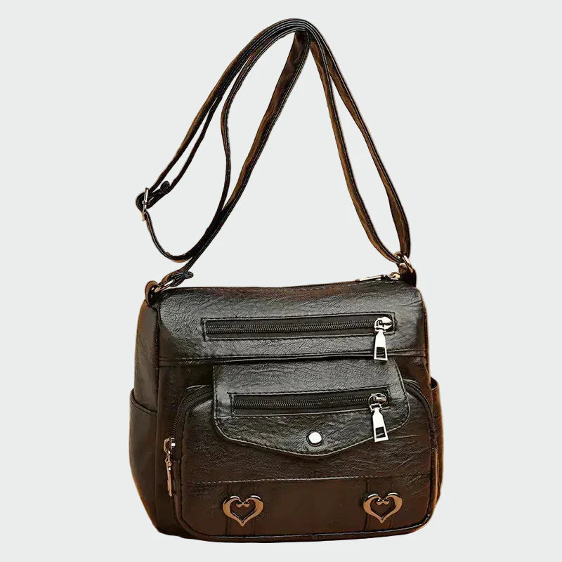 Měkká kožená taška na ruku